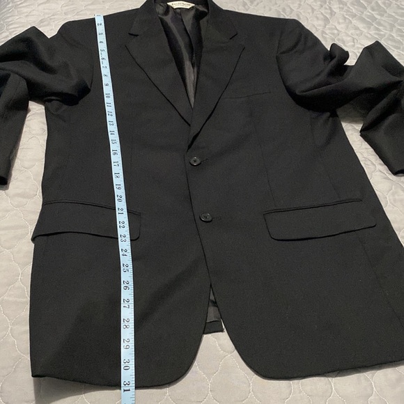 Men's Black Gerald Austin Suit (Blazer & Pants) - Picture 10 of 16